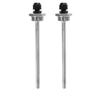 2 manicotti sommergibili da 150 mm, filettatura G3/4 pollici, per sensore di temperatura, manicotto sommergibile in acciaio inox, per termocoppie, tubo di protezione per sensore di temperatura