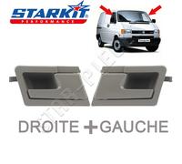 2 Maniglia Interna AVG + AVD Conduttore Passeggero VW Transporter IV T4 Grigio