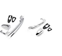 2 Maniglie Esterne Cromate Porte Sportelli COMPATIBILI con LANCIA Ypislon 03 11
