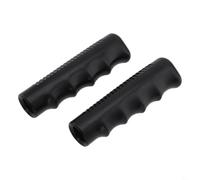 2 maniglie in gomma per carriola con antiscivolo e ammortizzanti, forniscono una presa sicura e una facile sostituzione su tubi standard (125 x 20 mm)