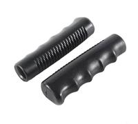 2 maniglie in gomma per carriola con antiscivolo e ammortizzanti, forniscono una presa sicura e una facile sostituzione su tubi standard (125 x 21 mm)