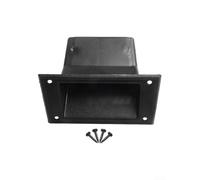2 maniglie per casse portatili con materiale plastico e design incassato per una manipolazione sicura e trasporto di apparecchiature audio professionali (PS12981)