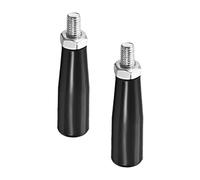 2 manopole di bloccaggio a vite, M8 filettate girevoli, impugnature di ricambio per tornio industriale