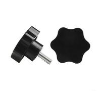 2 manopole di ricambio per tagliaerba Hustler Mower Deck 792002 - Manopole di ricambio adatte a Z per mini Z Big Dog, parti di plastica per tosaerba con filettatura 5/16-18