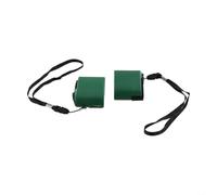 2 manovella per caricabatterie con uscita USB per dispositivi mobili e smartphone, generatore a dinamo manuale come fonte di alimentazione di emergenza per viaggi e campeggio, colore verde