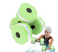 2 manubri acquatici per esercizi in piscina portatile antiscivolo | Dumbbells per esercizi acquatici per adolescenti adulti senior allenamento perdita di peso nuoto