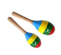 2 Maracas Vivaci Progettate Per Essere Maneggiate Facilmente Incoraggiando L'esplorazione Musicale Feste Per Bambini E Ambienti Apprendimento Agitatori Ritmici Colorati