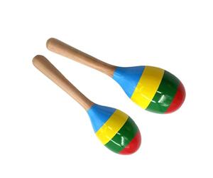 2 Maracas Vivaci Progettate Per Essere Maneggiate Facilmente Incoraggiando L'esplorazione Musicale Feste Per Bambini E Ambienti Apprendimento Agitatori Ritmici Colorati