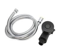 2 Marcia Spruzzatore per Lavello per Capelli Set con Tubo Flessibile 120 Cm per Barbiere, Salone, Uso del Bagno in Casa, Testa di Spruzzatore di Bocce di Shampoo Anti -schizzo