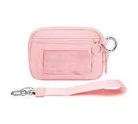 2. Marsupio sportivo regolabile a prova di sudore, compatto, con spazio sicuro per cellulare, chiavi, carte, attività all'aperto, sport all'aria aperta, marsupio con tasche multiple, A, Taglia unica