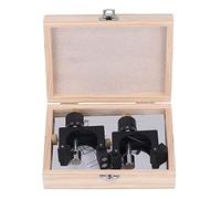 2 maschere per l'impostazione dei coltelli per pialla, calibro per l'impostazione dei coltelli per giuntura, kit di strumenti per l'incastonatura di calibri magnetici in acciaio