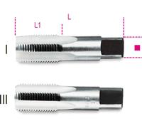 2 maschi a mano Beta Utensili 433ASG GAS Cilindrica in acciaio al cromo