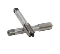 2 maschi filettati da 9/16" a 20 per mano destra e sinistra, HSS TPI per manovella, rubinetti filettati sinistro e destro, strumento di riparazione del pedale del rubinetto per la riparazione della