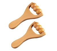 2 massaggiatore a rullo, massaggiatore a sfera, massaggiatore per muscoli delle gambe, massaggiatore muscolare, adatto per uomini e donne adulti
