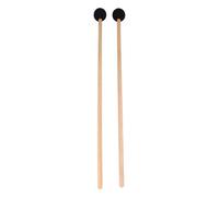 2 mazze per marimba con testa in maglia e manico in legno, mazze da percussione professionali per xilofono e glockenspiel, set leggero per suonatori principianti e avanzati