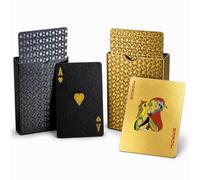 2 Mazzi di Carte da Gioco Professionali, Set per Poker, Burraco, Ramino e Giochi di Società