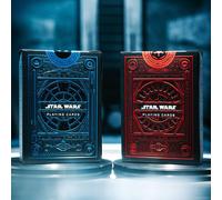 2 Mazzi Star Wars Carte da Gioco Theory 11 Magia Poker Trucchi Rosso Blu Ponte