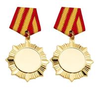 2 Medaglie Premio Vuote, Spille per Medaglie, Stemmi di Eroi Militari, Premi Sportivi Competizione, Spilla Vintage in Metallo d'Onore per Competizioni Sportive E Incontri