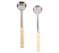 2 mestoli per salsa spalmabile per pizza, cucchiaio da cucina a fondo piatto