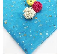 2 Metri Glitter Stella Rete Tessuto Tulle Voile Trasparente Fai Abito Matrimonio