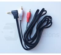 2M Rca Phono A 3.5mm Jack Aux MP3 Ipod IPHONE Adattatore CT29AX01