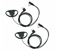 2 MICRO CUFFIE TIPO D PER MOTOROLA 2 PIN VALIDE PER MOTOROLA MIDLAND G18 G15