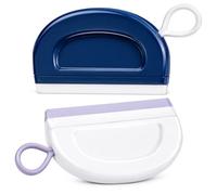 2 mini lavavetri per doccia, lavavetri per doccia, lavavetri in silicone flessibile per finestre e vetri, mini lavavetri per porte della doccia, bagno e cucina