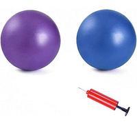 2 mini palline da allenamento - grado professionale anti-scottatura, resistente e antiscivolo, palla da pilates piccola per yoga, fitness, stabilità, bilanciamento delle barre, allenamento, terapia