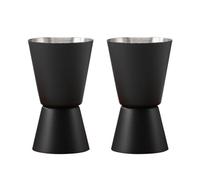 2 misurini, misurini, misuratori, bicchieri da cocktail, accessori in acciaio inox, mini misurini