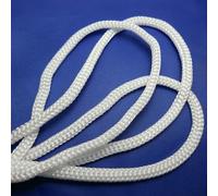 2 mm 3,0 mm 4,0 mm 5 mm 6 mm Cavo in nylon bianco Cavo in nylon per creazione di gioielli Bracciale fai da te - 5 mm 10 m - Nero