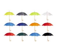 2 Moda Ombrelli Con Crooked Manico IN Legno Sposa, Matrimonio, Sposo Passeggio