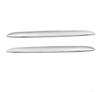 2 modanature per cofano anteriore per BMW per e90 E91 argento | Adatto per BMW E90 E91, finitura argento, sostituzione diretta, include 2 pezzi, ripristina l'aspetto esterno