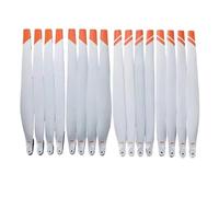 2 modelli da 16 pezzi di eliche bianche in nylon al carbonio compatibili con le eliche pieghevoli CW CCW della serie DJI T40/T50, accessori for droni agricoli(T50 16pcs)
