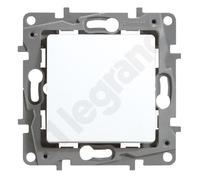 2 MODULI BIANCO CONNETTORE A CROCE MORSETTI A MOLLA NILOE 764504