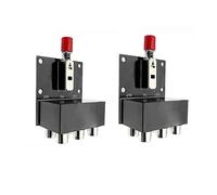 2 moduli di commutazione meccanica a 2 canali dual channel Sound Source Switching Board Module Type no Power Supply Required, Signal Input not Shared with Ground