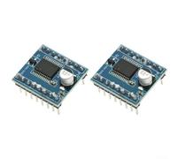 2 moduli driver TB6612FNG a doppio motore, scheda controller passo-passo CC H-Bridge da 1,2 A con controllo della velocità PWM per progetti di automazione robotica Arduino