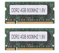 2 moduli RAM DDR2 4GB800Mhz per laptop PC2 6400 2RX8 200Pins SODIMM per memoria laptop AMD