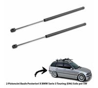 2 MOLLE A GAS PISTONI PISTONCINI PORTELLONE BAGAGLI X BMW Serie 3 SW (E46)