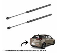 2 MOLLE A GAS PISTONI PISTONCINI PORTELLONE BAGAGLI X Hyundai i20 II (GB, IB)