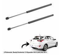 2 MOLLE A GAS PISTONI PISTONCINI PORTELLONE BAGAGLI X Hyundai I30 II (GD) 11->