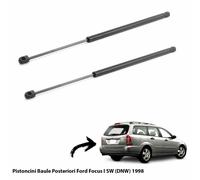 2 MOLLE A GAS PISTONI PISTONCINI PORTELONE BAGAGLI FORD FOCUS I SW (DNW) 1998