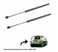 2 MOLLE A GAS PISTONI PISTONCINI PORTELONE BAGAGLI LANCIA Y (840) 1997