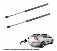2 MOLLE A GAS PISTONI PISTONCINI PORTELONE BAGAGLI SEAT LEON (1M1) 1999