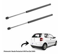 2 MOLLE A GAS PISTONI PISTONCINI PORTELONE BAGAGLI VW FOX 2005