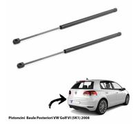 2 MOLLE A GAS PISTONI PISTONCINI PORTELONE BAGAGLI VW GOLF VI (5K1) 2008