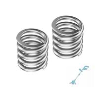 2 molle a pressione per decespugliatore Makita Dur181/Dur181-3/Dur181rf | Molla di ricambio da 19 mm di altezza e 21 mm di larghezza, molle di ricambio per tagliaerba Makita
