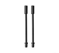 2 molle guida cavo freno bici in acciaio inox per freni a V (nero)