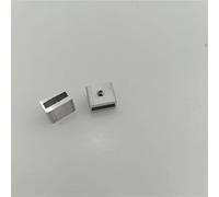 2 morsetti for cintura in alluminio lavorato CNC 2GT 6MM/9/10mm for stampante 3D fai da te con clip for cintura CNC e vite di fissaggio M3 distintivo(9mm version)