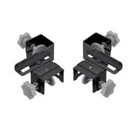 2 morsetti multiuso in acciaio inox per fissaggio sicuro del pannello dei cassetti rapidamente in ambienti commerciali residenziali morsetti multiuso