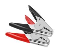 2 morsetti per batteria multiuso efficienti per cavi di ponticelli automobilistici e uso industriale esigenze di ricarica morsetti per batteria